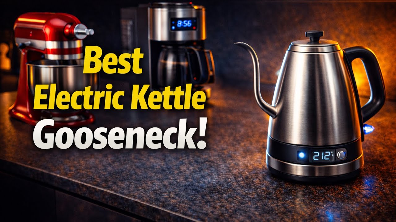 🔥🔥Top 5 Best Electric Kettle Gooseneck for Perfect Pour-Over Coffee