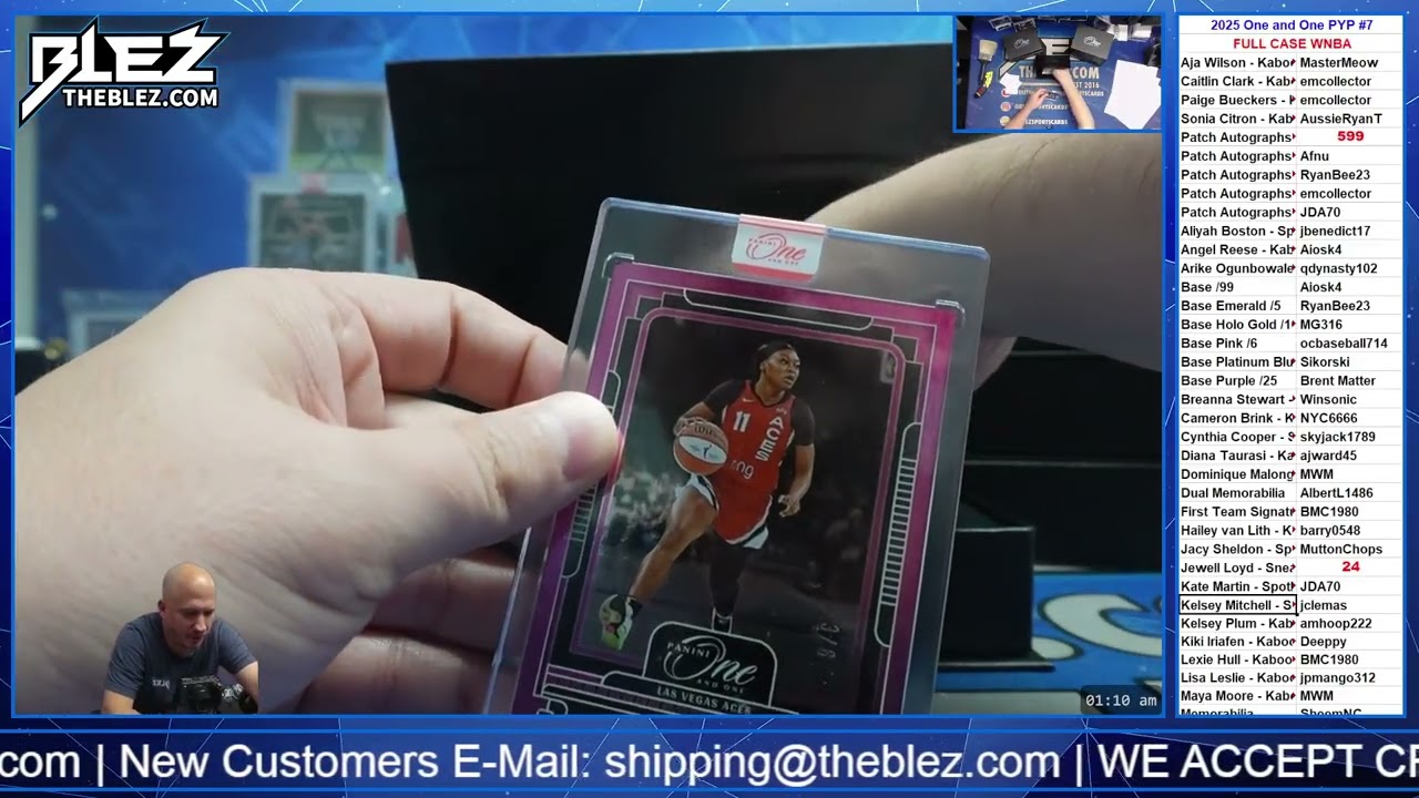 Panini One and One 2025, полный кейс, выпуск №7, выберите свой параллельный вариант.