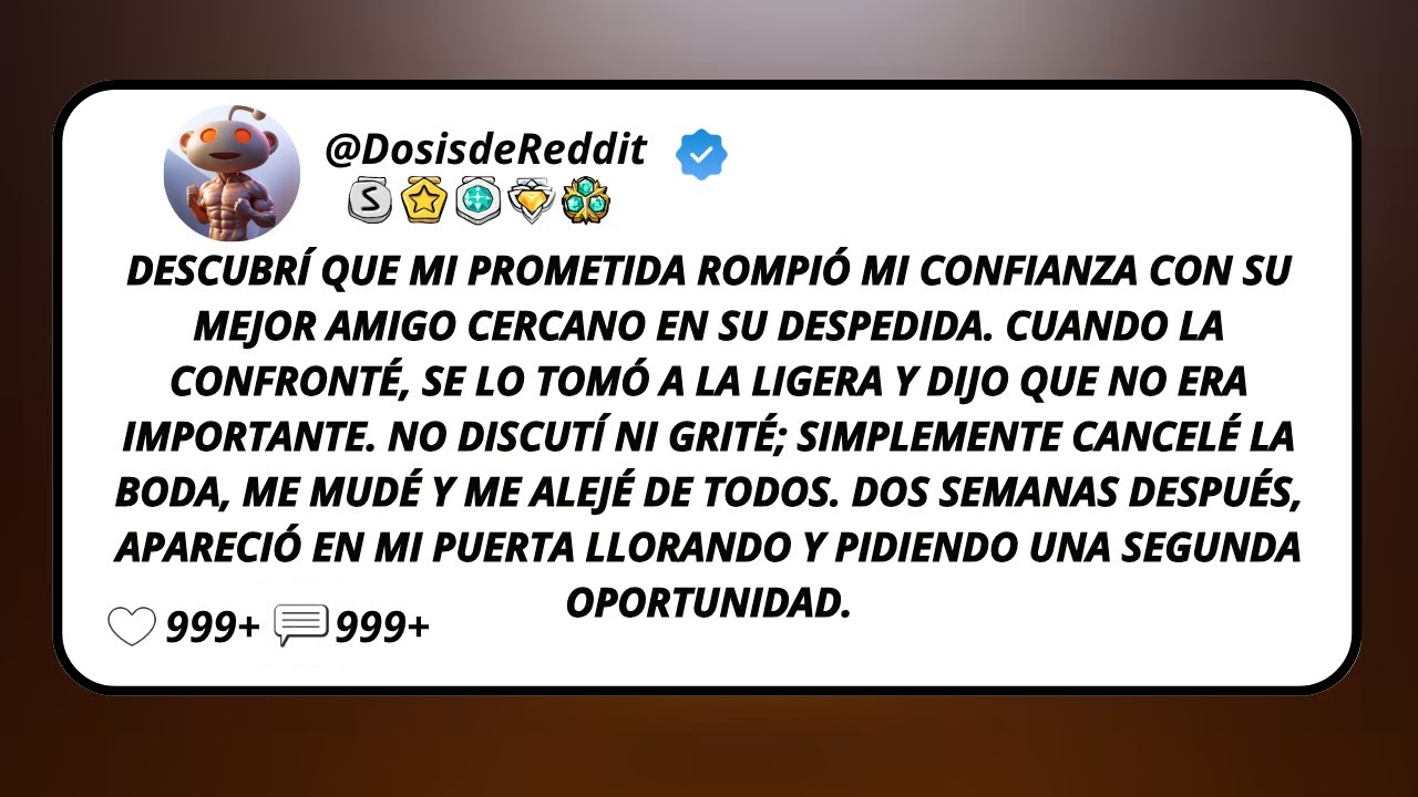Descubrí Que Mi Prometida Rompió Mi Confianza Con Su Mejor Amigo Cercano En Su Despedida. Cuando...
