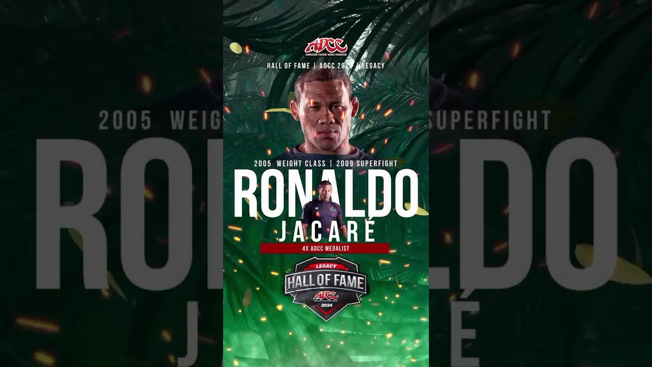 ADCC Hall of Fame  - Ronaldo “Jacare” Souza