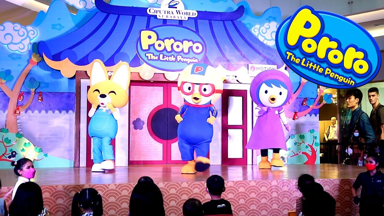 pororo and friends | meet and greet | ciputra mall surabaya
