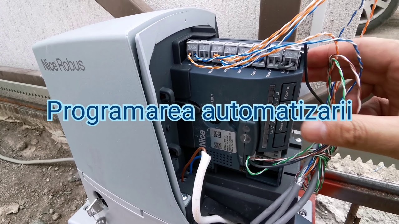 AUTOMATIZARE POARTA CULISANTA CU MONTAJUL INCLUS