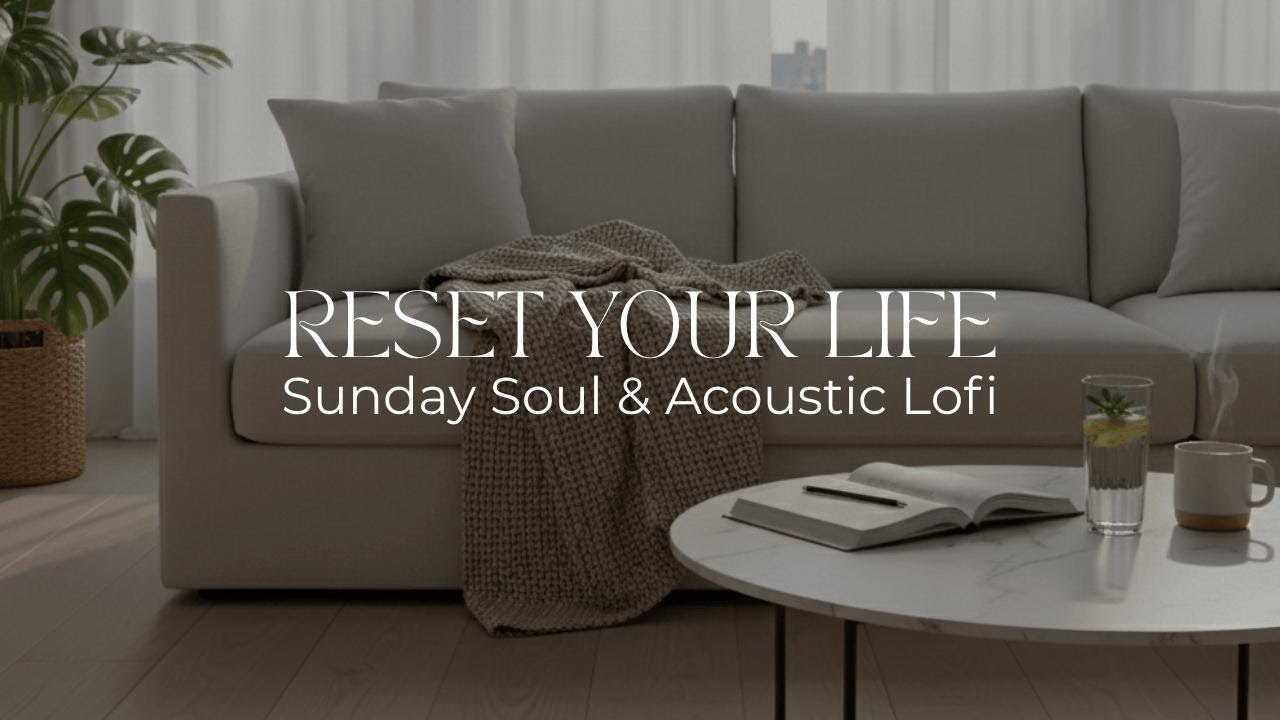 RESET YOUR LIFE 🕊️ Sunday Soul & Acoustic Lofi to Prepare for Your Best Week Yet