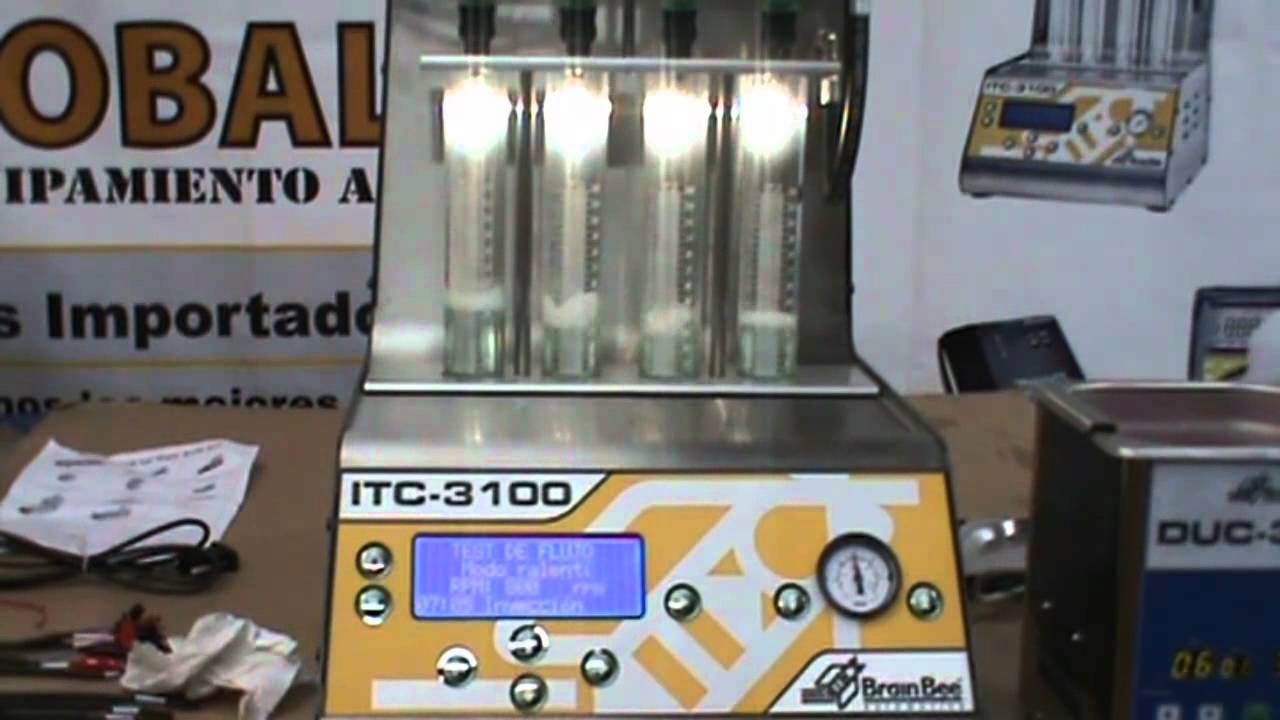 ITC-3100 PARTE6 TUTORIAL BRAINBEE SISTEMA DE LIMPIEZA INYECTORES