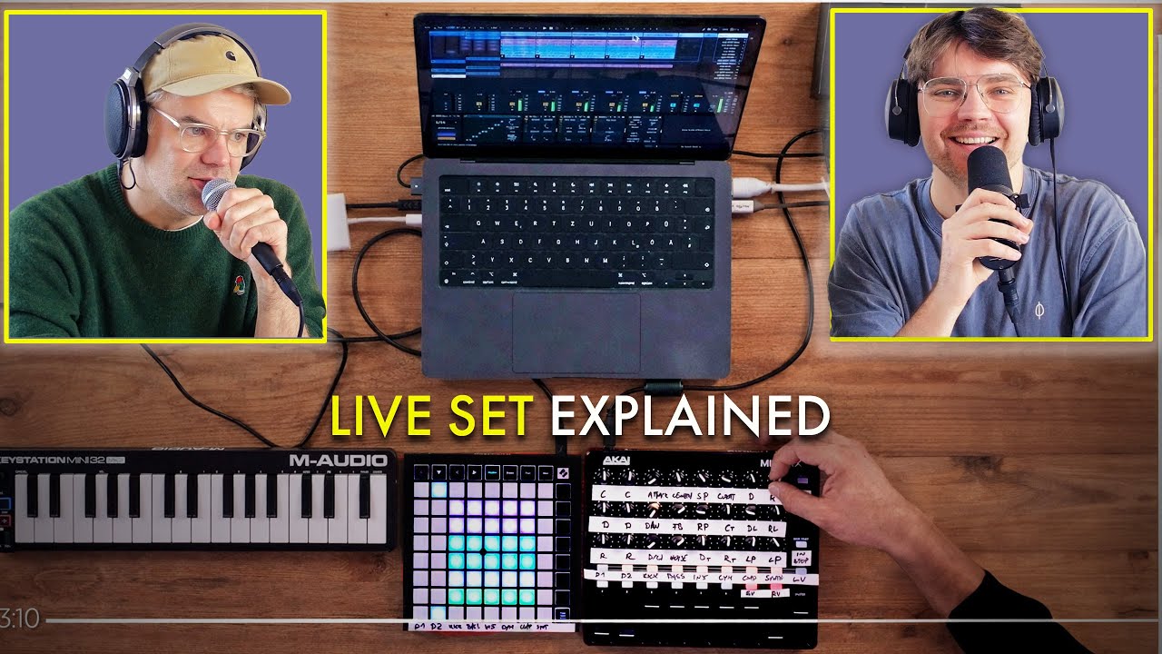 Выступление вживую с использованием Ableton: разбор программы.