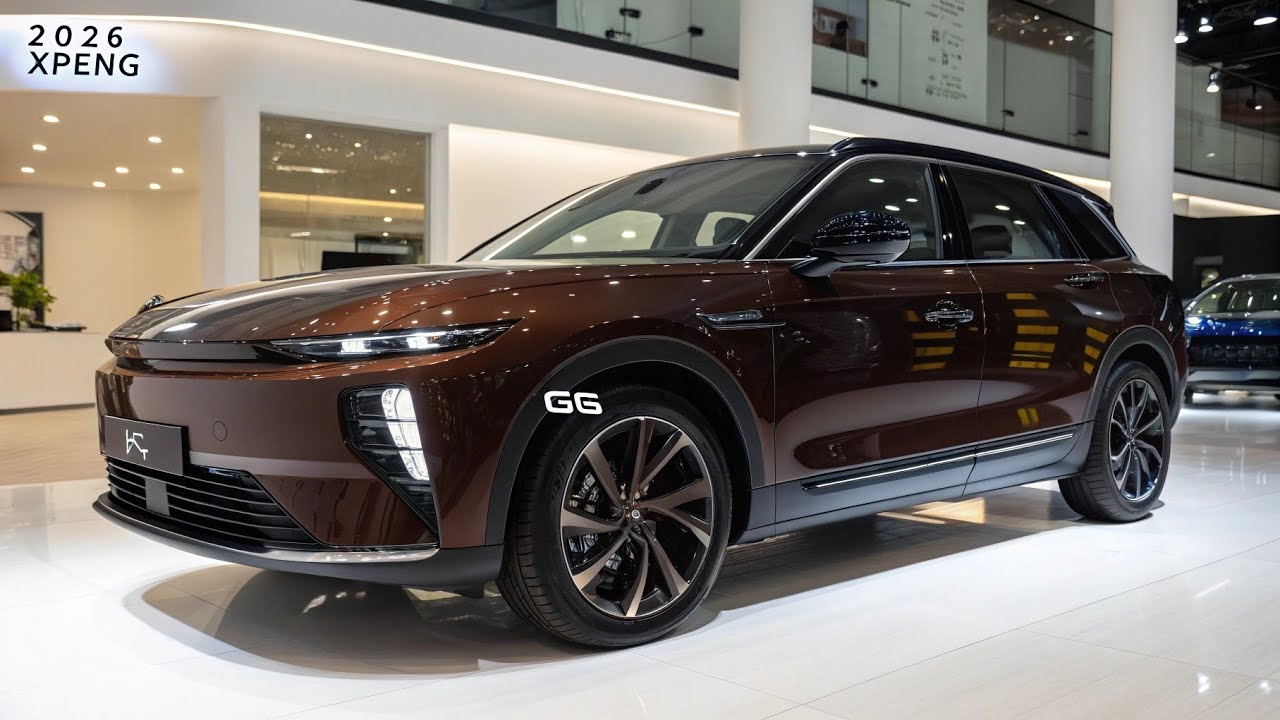 2026 XPeng G6 Electric SUV Coupe – Style, Range & Next Gen Technology
