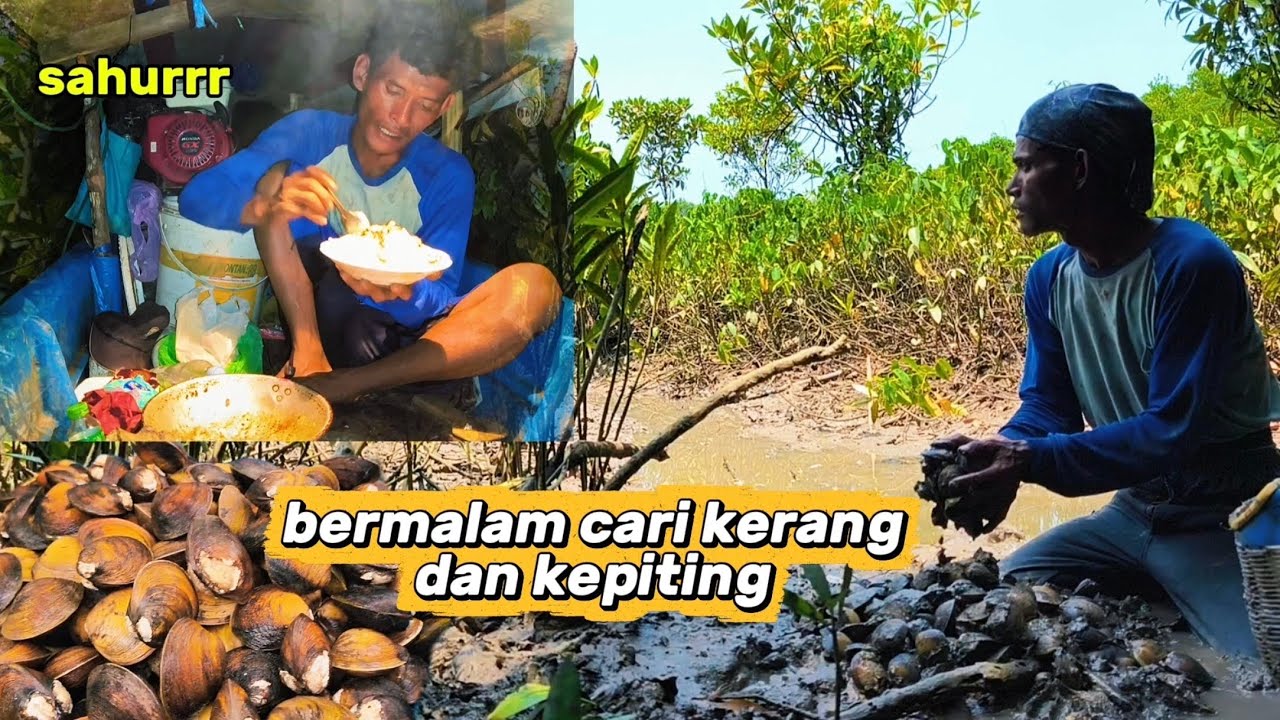 Berburu Kerang Dan Kepiting Lanjut Bermalam Dan Sahur Di Sungai Pedalaman Nusakambangan