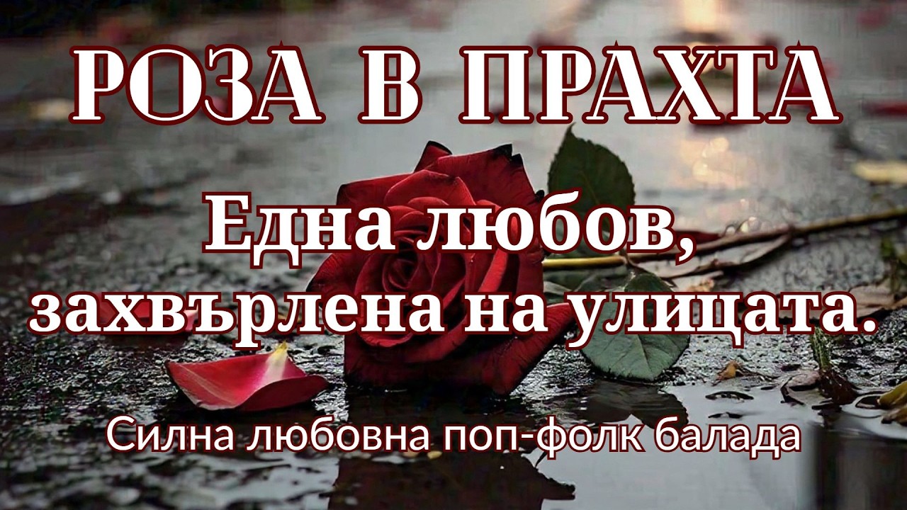 Роза в прахта 🌹  – силна любовна поп-фолк балада 💔 (Em_Di, 2026)