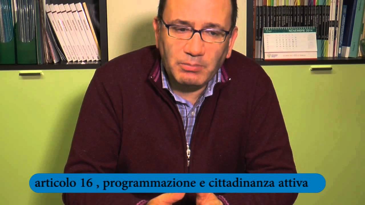 Piani Sociali di zona e terzo settore. Piero D'Argento attuatore programma Puglia Capitale Sociale