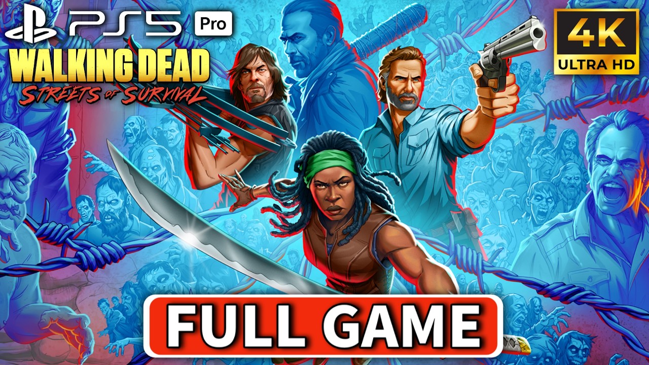 THE WALKING DEAD: Streets of Survival - Gameplay Walkthrough FULL GAME [4K60FPS]