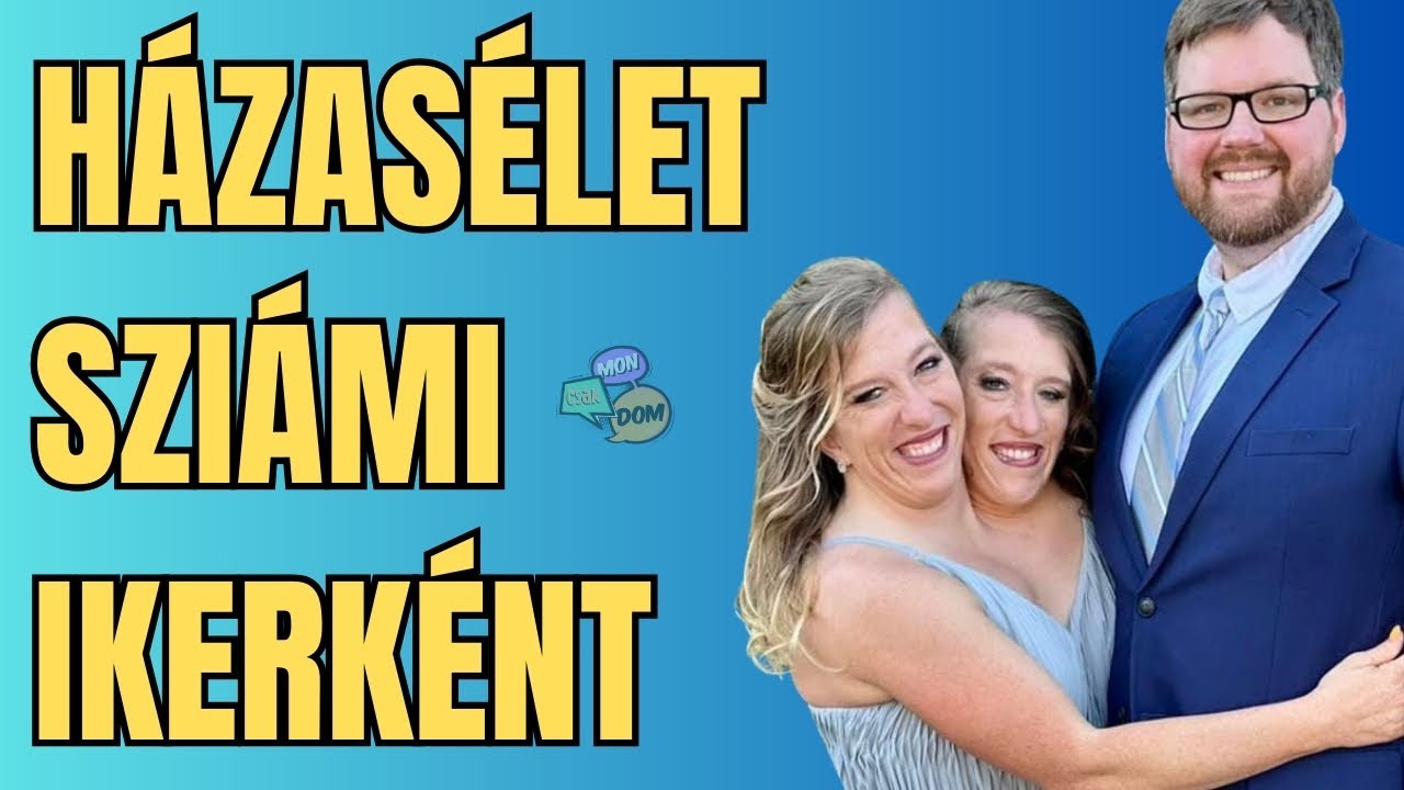 Férjhez mentek a SZIÁMI IKREK: itt alap az ÉDES HÁRMAS!?👰