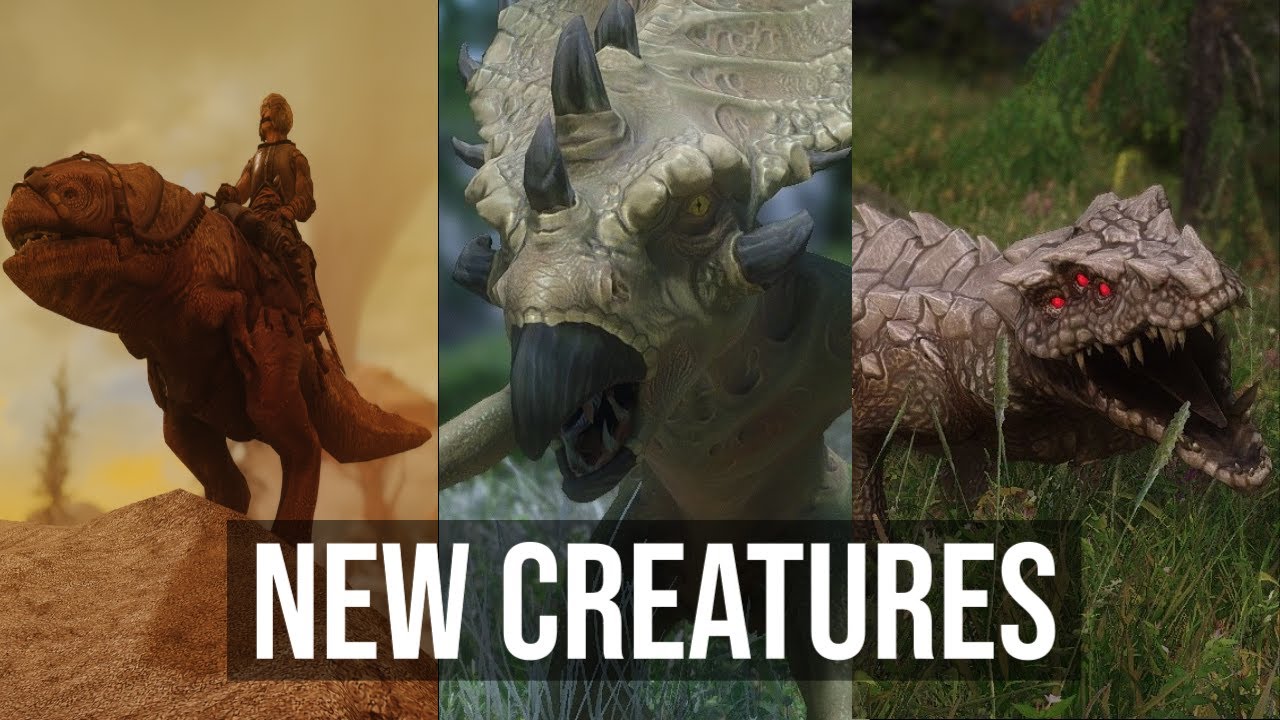 Skyrim: 4 New Creature Mods
