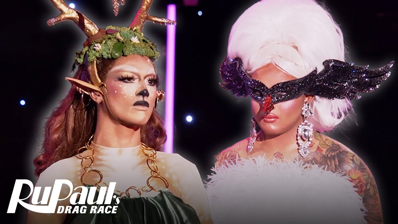Briar Blush & Mandy Mango&rsquo;s Lizzo Lip Sync ❤️&zwj;🔥 RuPaul&rsquo;s Drag Race