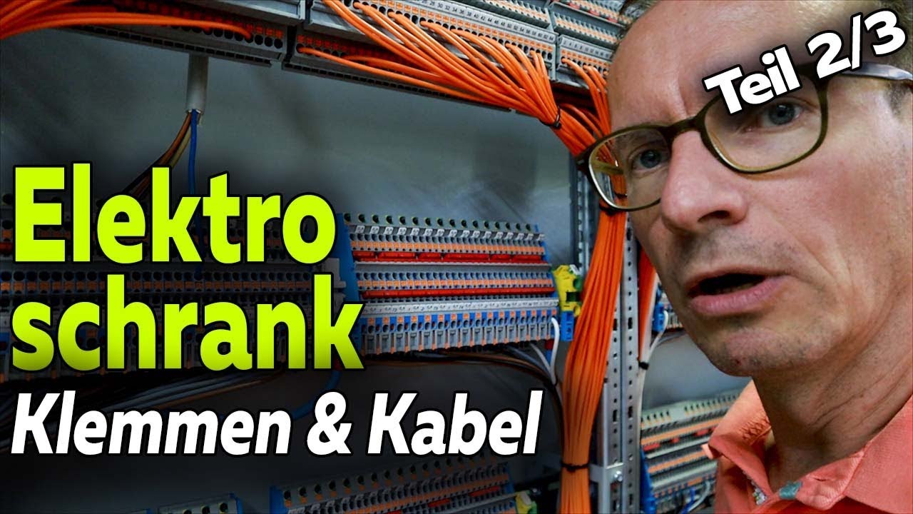 Elektroschaltschrank im KNX Smart Home: Kabel und Klemmen 2/3 | Smartest Home - Folge 158