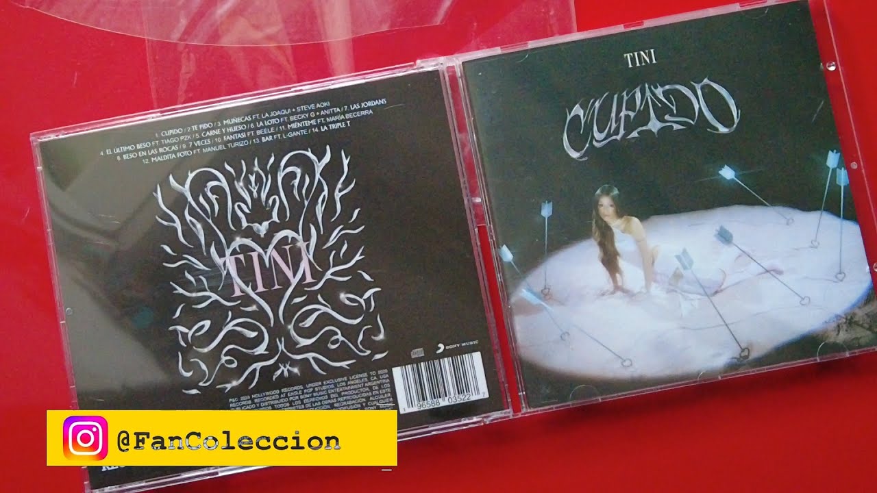 TINI - Cupido - CD - Unboxing - Reseña