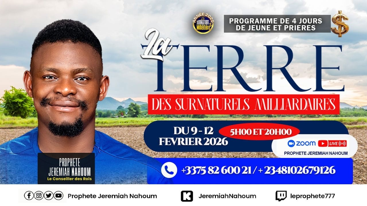 LA TERRE DES SURNATURELLES MILIARDAIRES 2  ||PROPHETE JEREMIAH NAHOUM