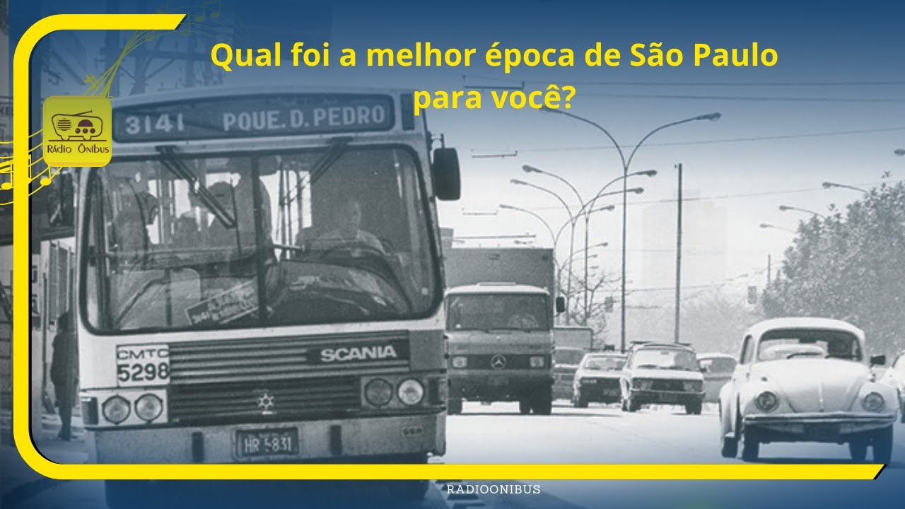 Transporte e Progresso: A História de São Paulo Através das Décadas
