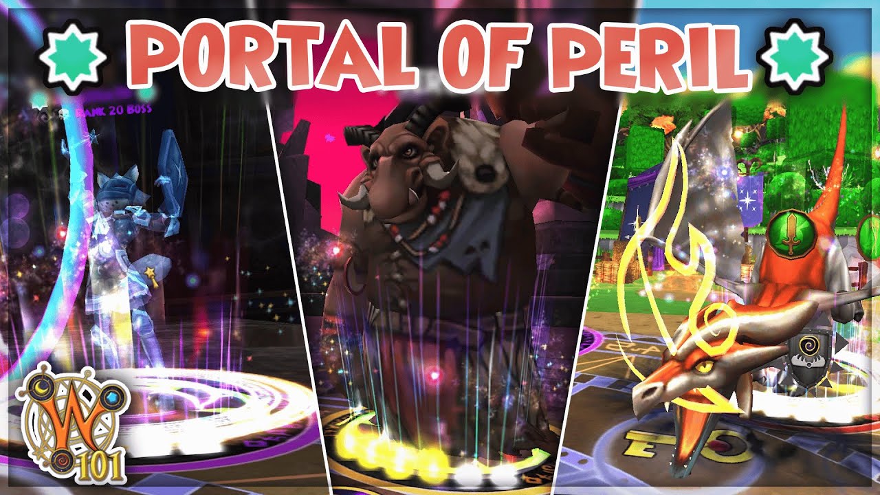 I Tried Every *NEW* Portal of Peril Gauntlet In Wizard101..