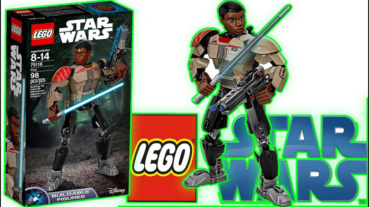 Звёздные войны Возрождение Силы Стоп моушен сборка | Финн LEGO STAR WARS