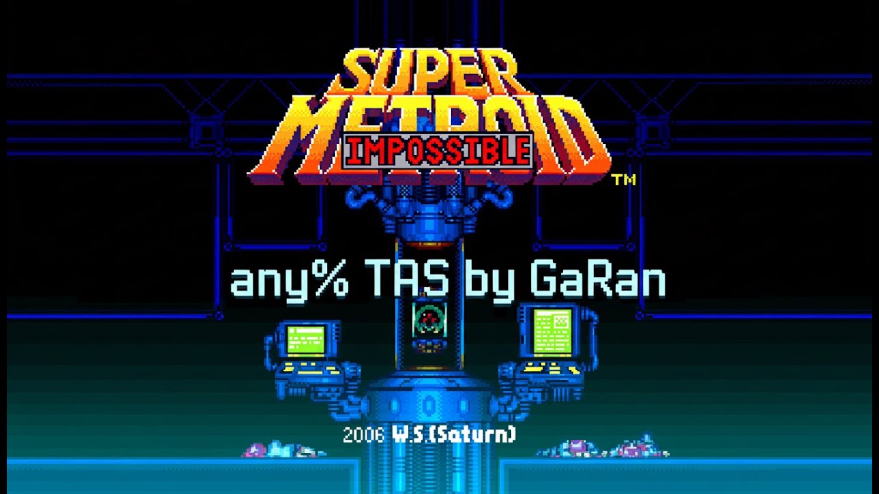 [TAS] Super Metroid Impossible any% in 1:05:14.12 (IGT: 40:38.90)