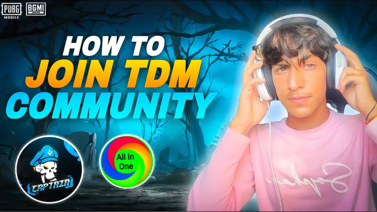 How To Join International TDM Tournament Pubg/BGMI | Grow in TDM Community 2025