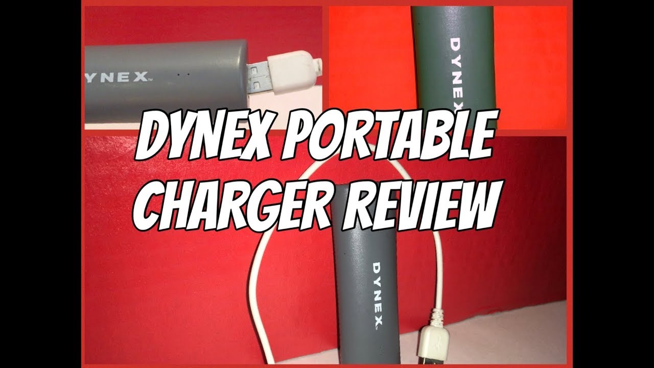 Dynex Portable Charger Review - Only $7!
