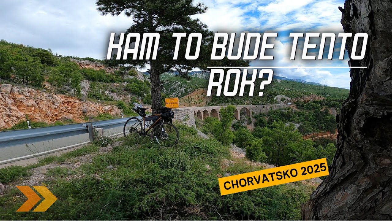 Chorvatsko 2025 - GRAVEL BIKE