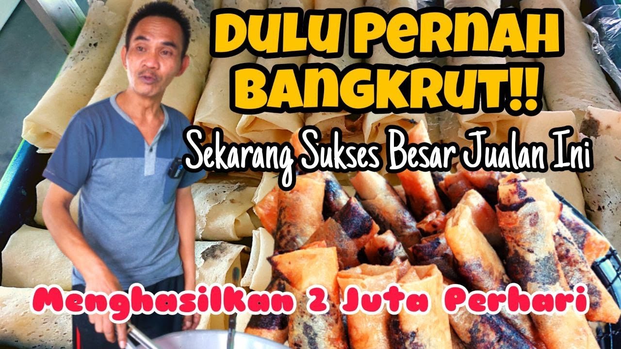 USAHA KECIL SUKSES !! SEKARANG NGALAHIN GAJI PNS !! OMSET 60 JUTA /BULAN DARI OLAHAN KULIT LUMPIA