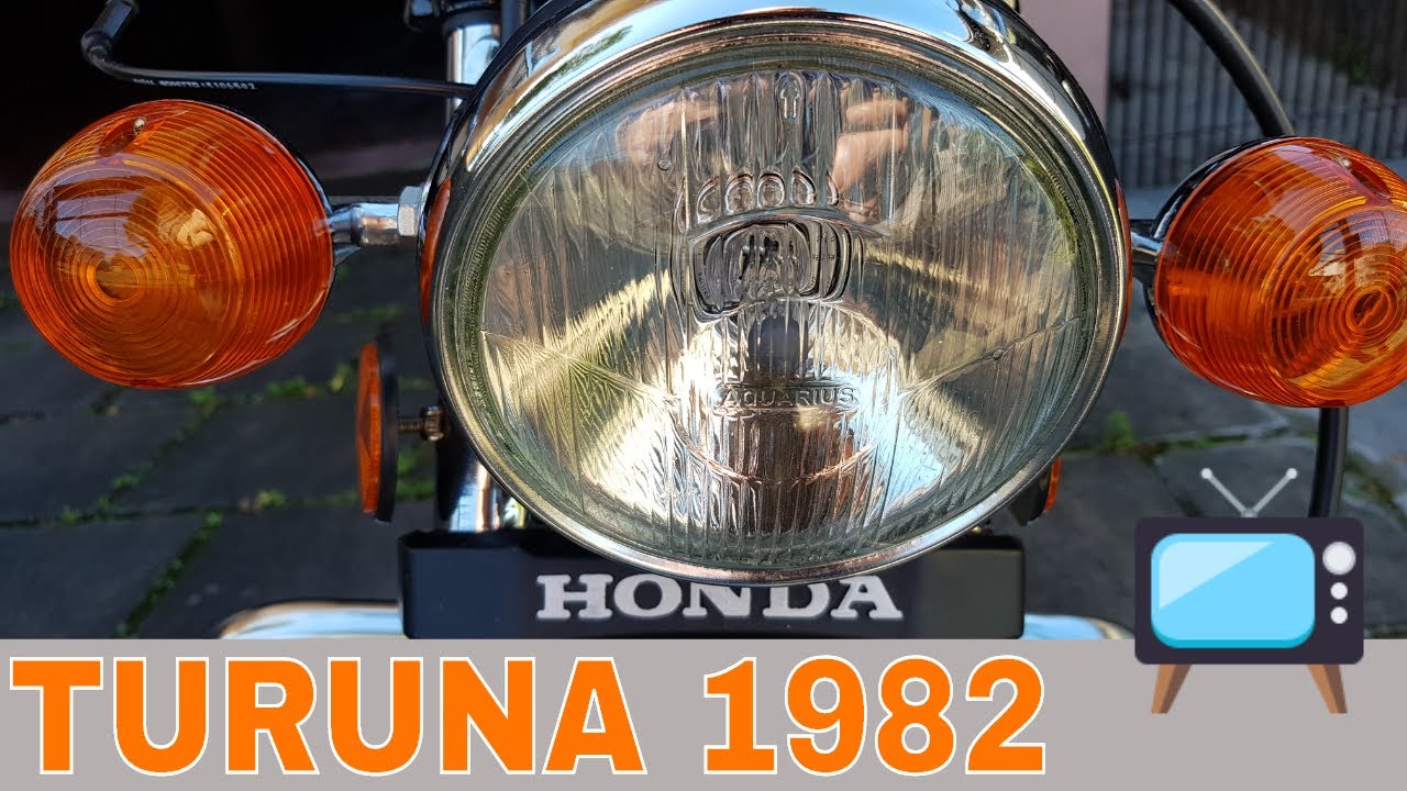 Honda Turuna 125 1982 Super Sport - Nostalgia pura! [CLIP] #HONDA #TURUNA #1982