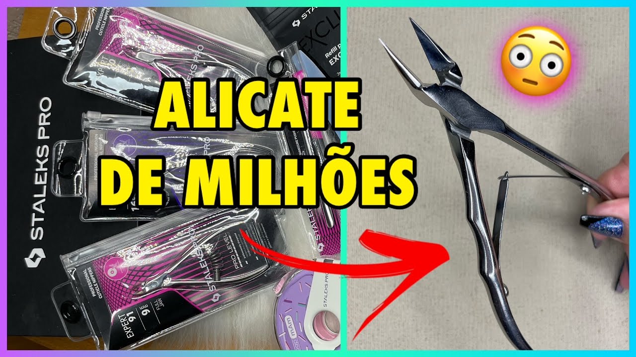 Recebidos de MILHÕES Alicates de Cutículas STALEKS | Larissa Leite