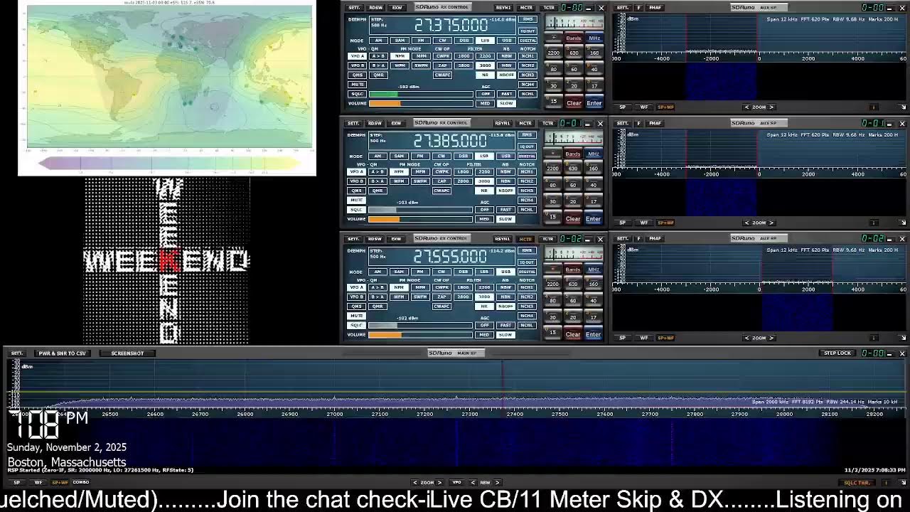 Live CB Radio Videogates Skip & DX 0740 - WE GOT THE DX!