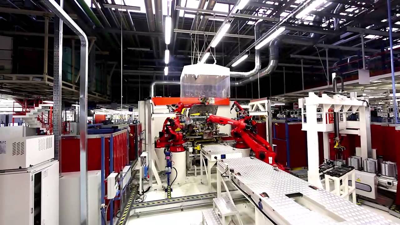 Comau 2014 Front End Line FCA SATA Plant Melfi