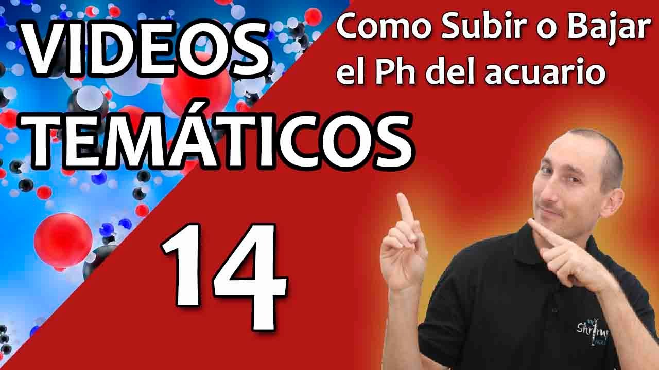 COMO SUBIR o BAJAR PH en el ACUARIO