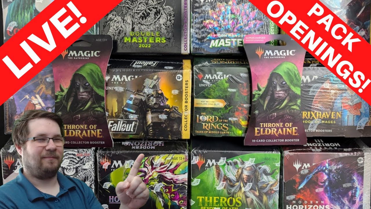 🔴LIVE! MTG Rip & Ship w/ Lance | Saturday Stream! Opening Collector & Other Booster Packs #MTG 10/26