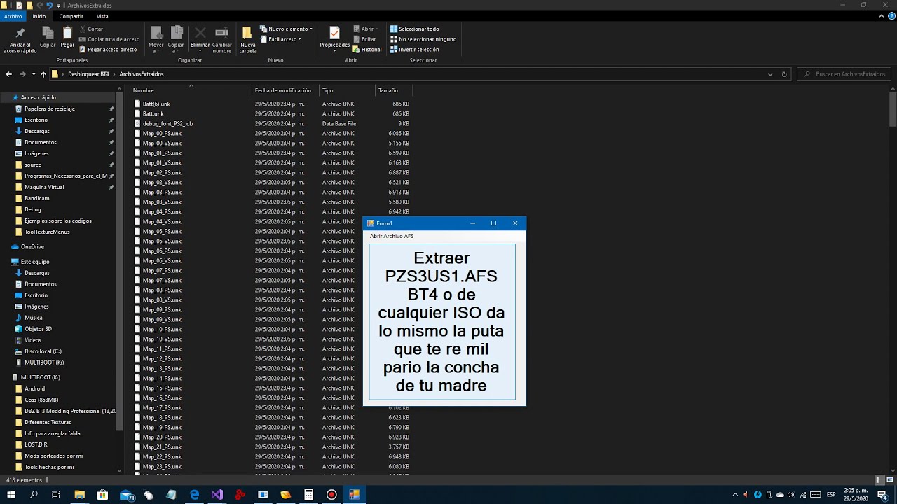 Descompresor de ISO (y exclusivamente BT4 6.6.6 XDDDD)