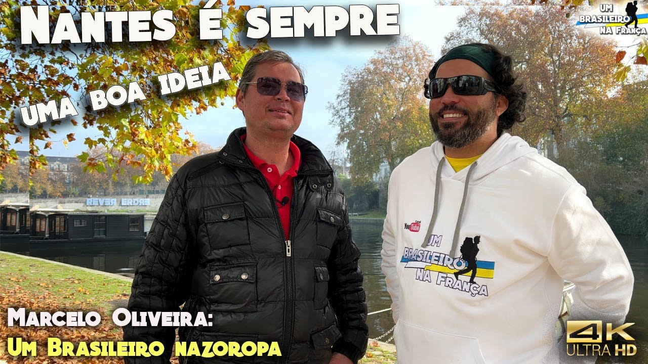 ✈️ Viver na França: Um role em Nantes com Marcelo Oliveira (Um brasileiro Nazoropa)🇧🇷 🇫🇷