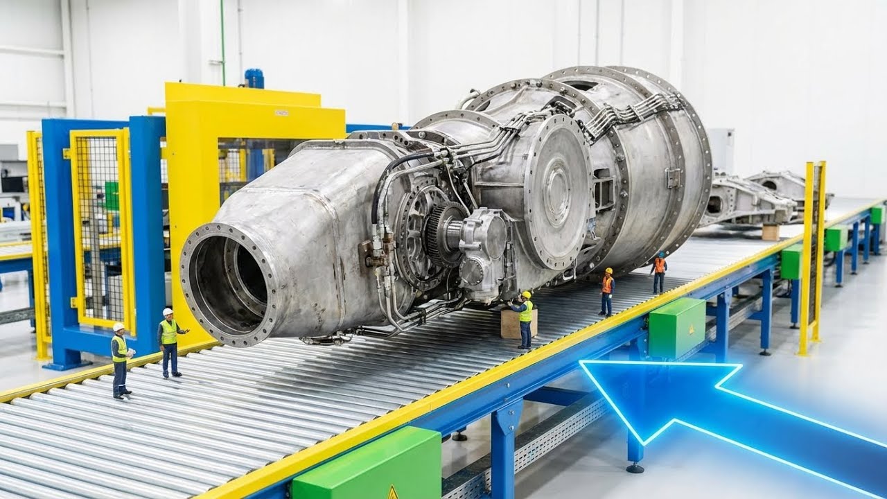 Inside the Factory: F-35B Lightning II (Italian Navy) — Lift Fan Inlet Door Actuators