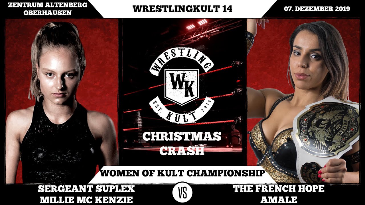 Amale (WWE NXT UK) vs Millie Mc Kenzie (WWE NXT UK) Women of Kult Championship