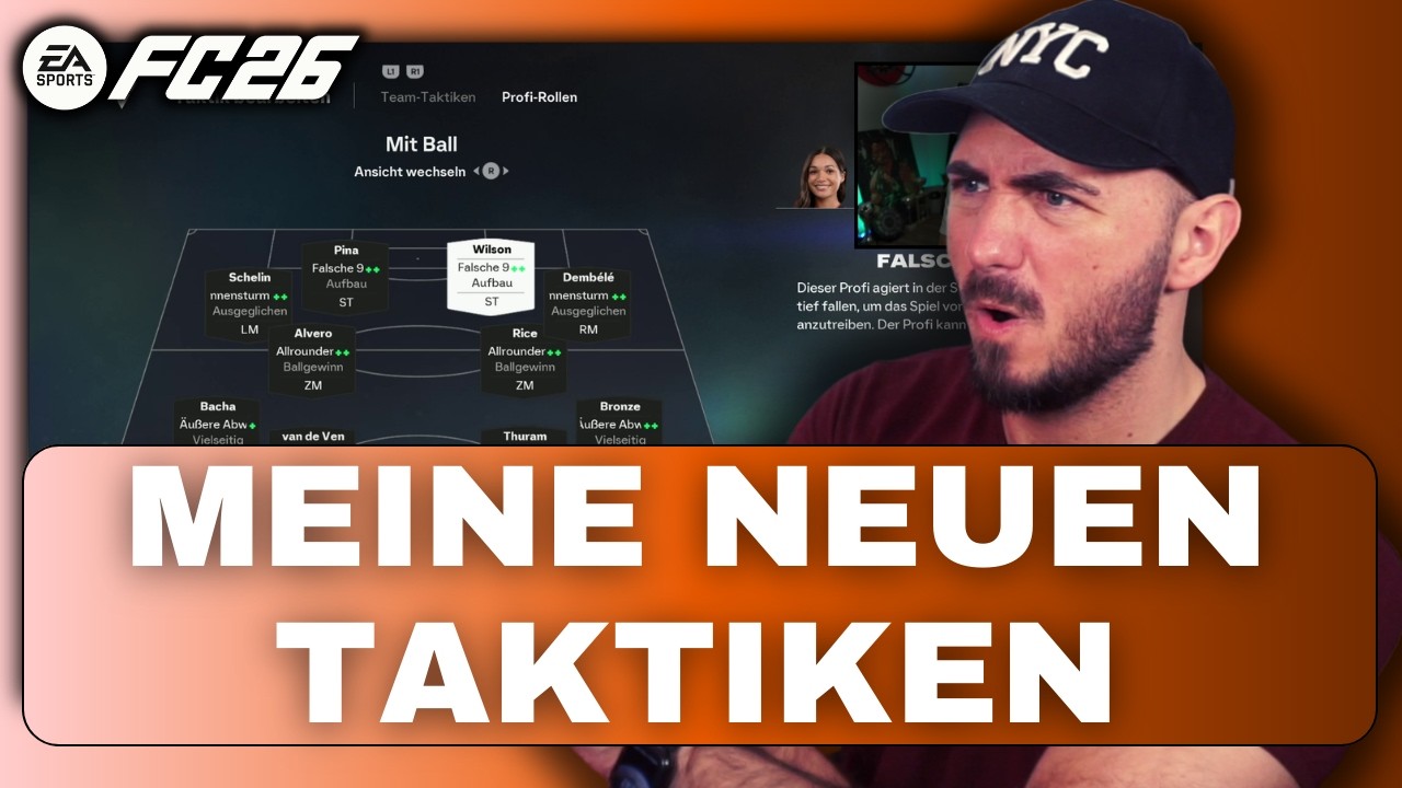 MEINE NEUEN TAKTIKEN ❗️ DAMIT ZERSTÖRT IHR EURE GEGNER | FC 26 TACTICS TUTORIAL