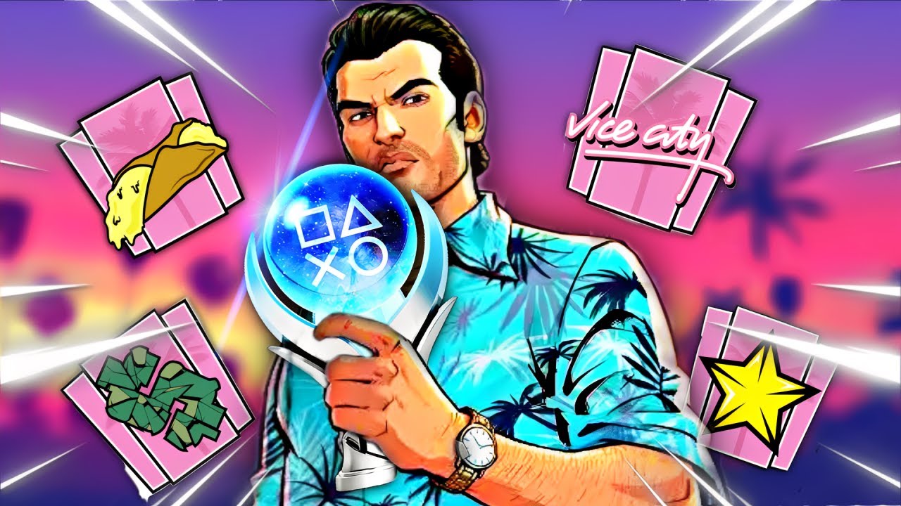 Platynowe Trofeum w GTA Vice City Czyli Nostalgia, Neony i CHAOS!
