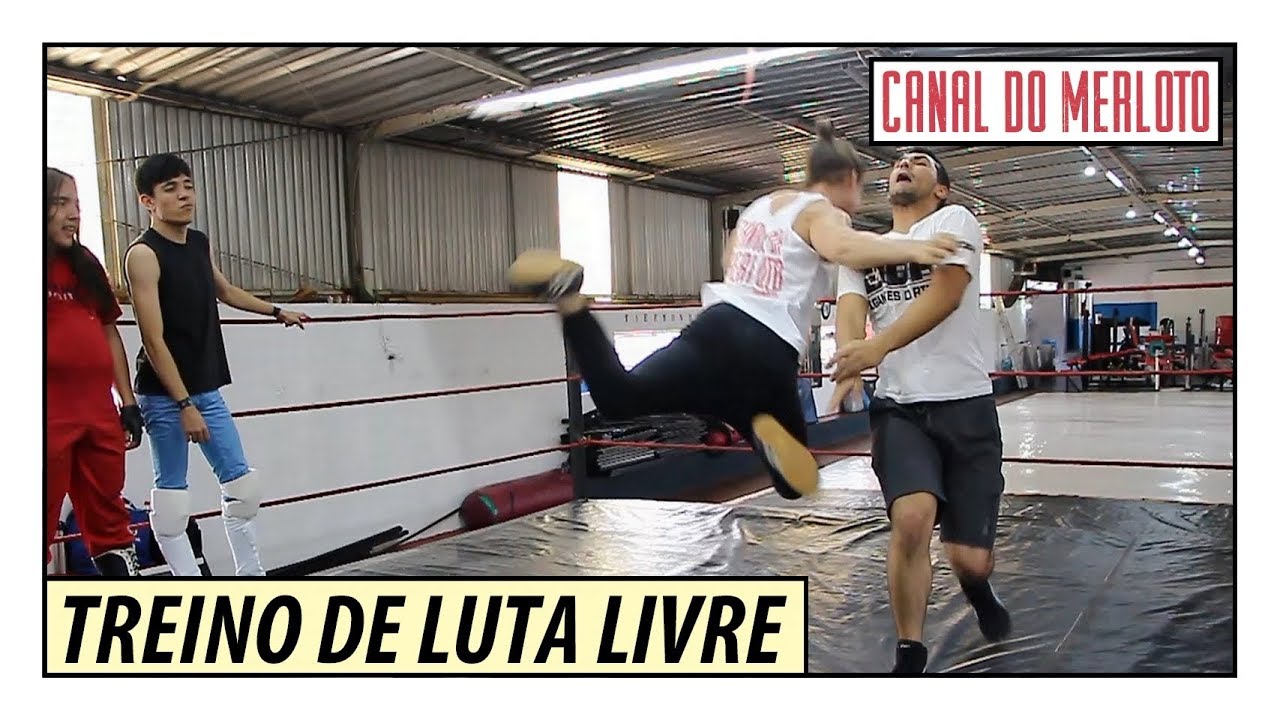 TREINO DE PRO WRESTLING COM OS GIGANTES DO RINGUE | MINHA PRIMEIRA AULA