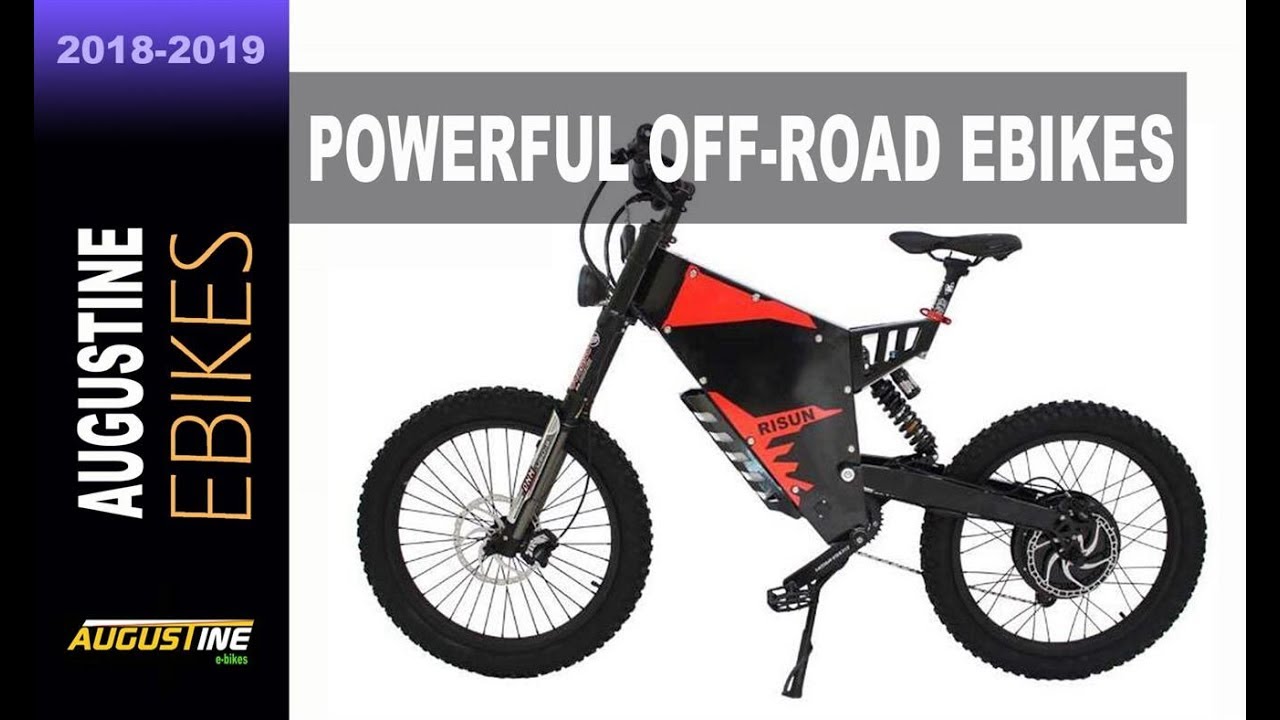 2 Powerful Off Road E bikes available on Amazon now!