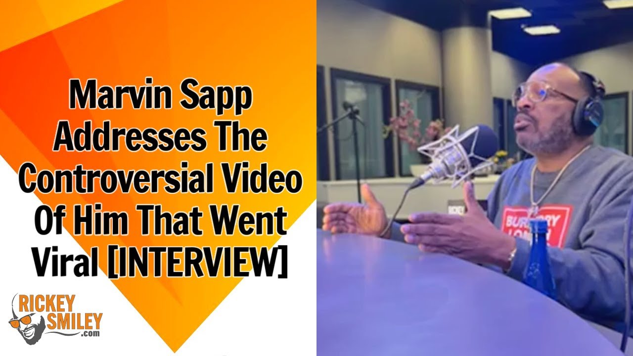 Marvin Sapp Addresses The Controversial Video Of Him That Went Viral