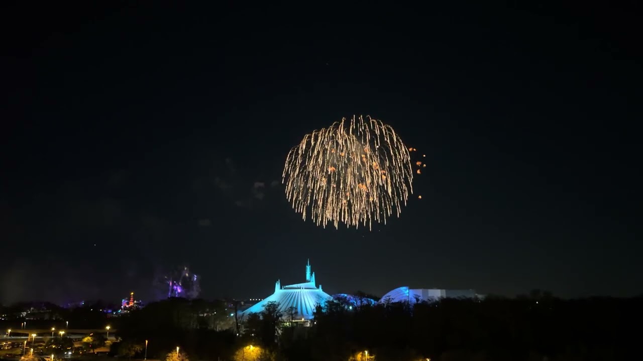 Magic kingdom fireworks 02Mar2026