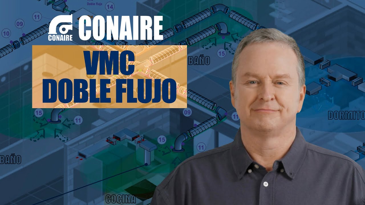 Ventilación Mecánica Controlada (VMC) - Doble Flujo | 𝗖𝗢𝗡𝗔𝗜𝗥𝗘 𝙛𝙖𝙘𝙩𝙤𝙧𝙮