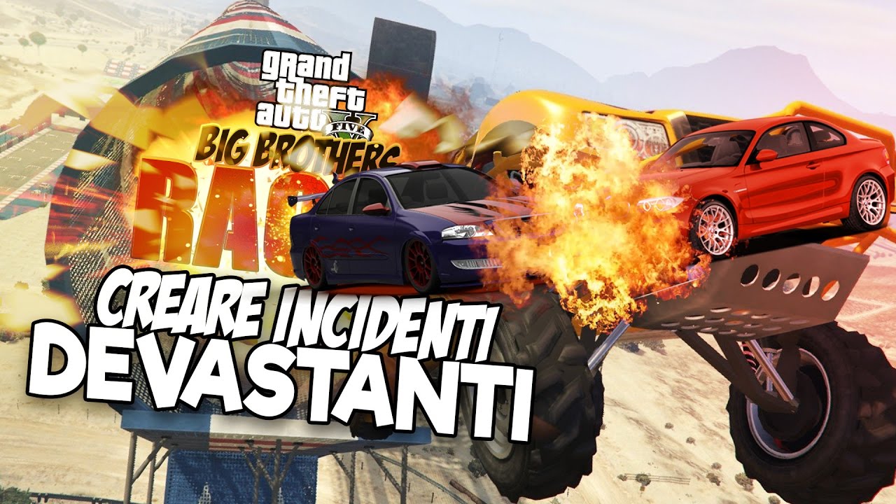 BIG BROTHERS RACES: Creare Incidenti Devastanti