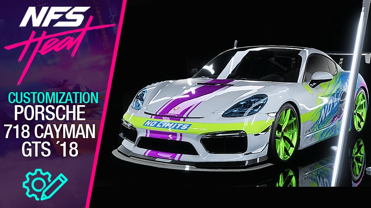NFS Heat - Customization: Porsche Cayman GTS ´18
