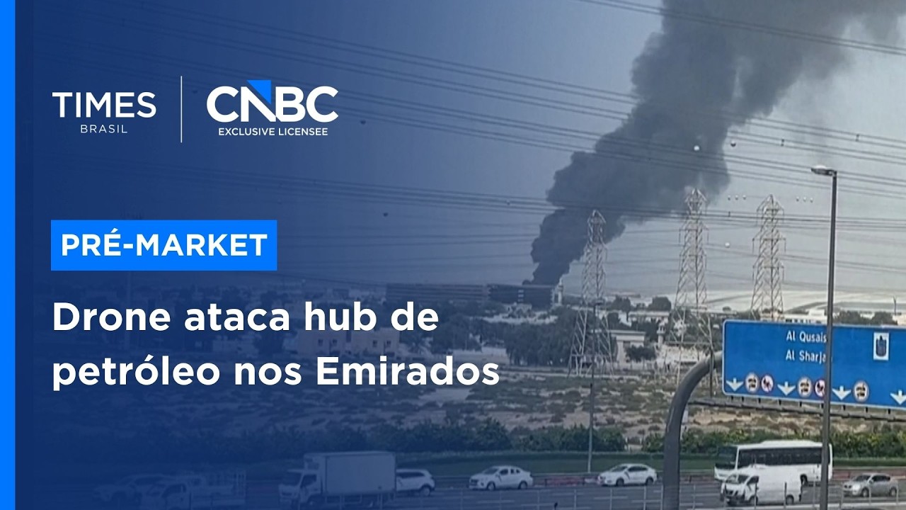 Drones atacam hub de petróleo nos Emirados em meio à guerra