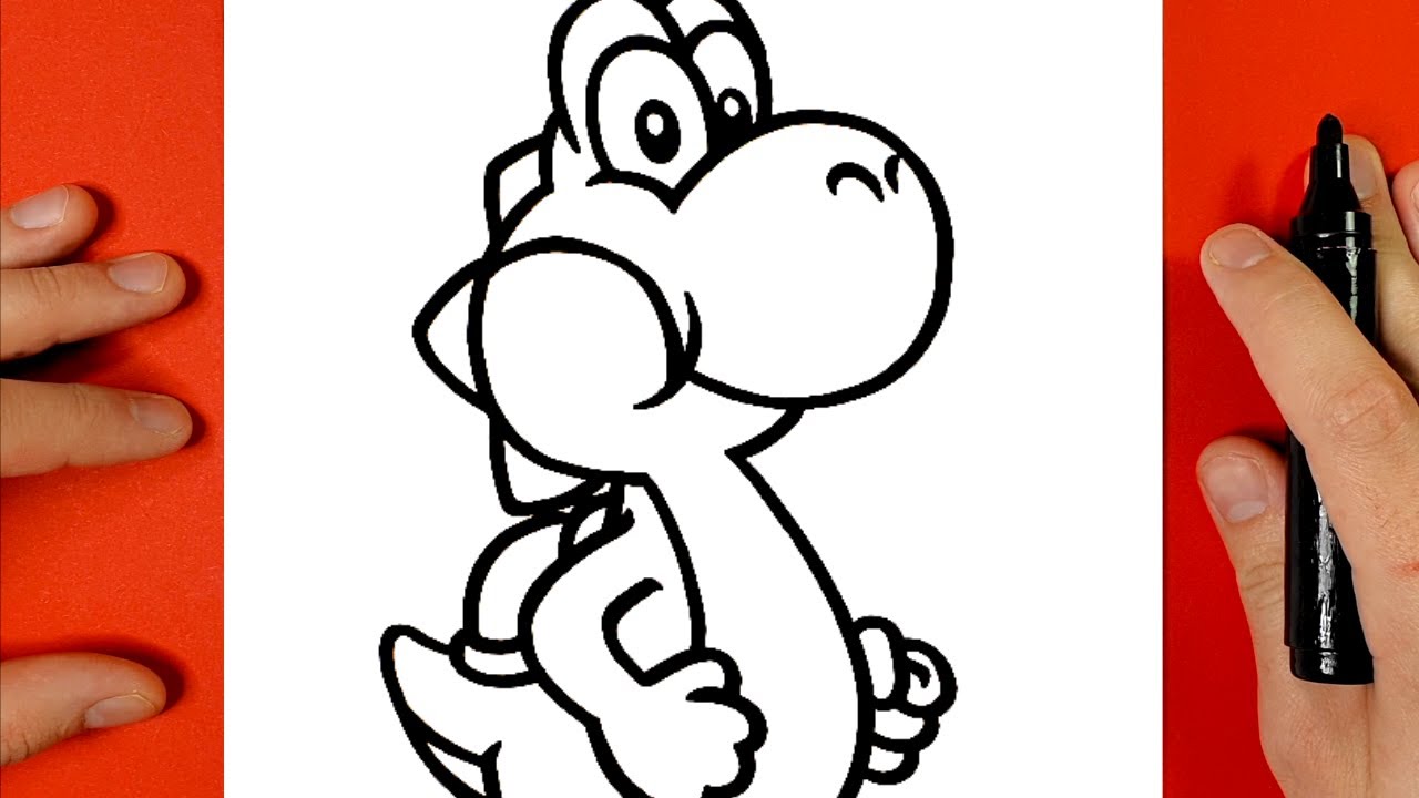 COMMENT DESSINER YOSHI - TUTO DESSIN