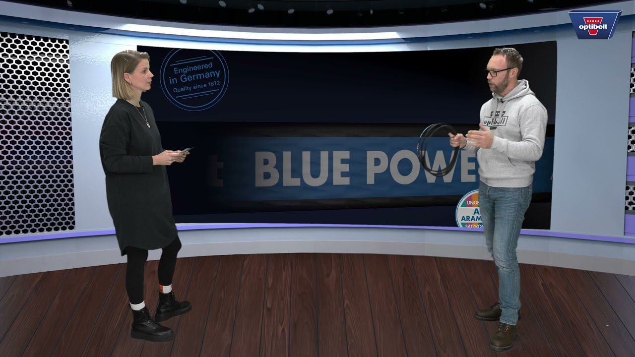 optibelt BLUE POWER 2 - Das Interview über den neuen Hochleistungs-Schmalkeilriemen